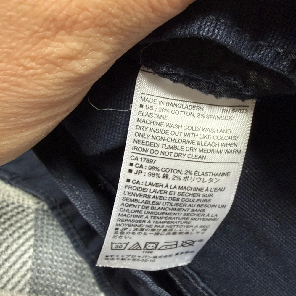 Banana Republic navy blue skinny fit Pants Mens 36x34